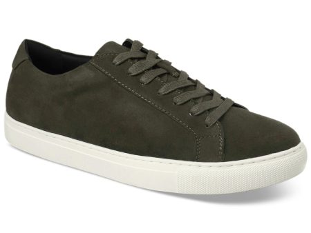 ALFANI Mens Green Comfort Grayson Round Toe Platform Lace-Up Sneakers Shoes M on Sale