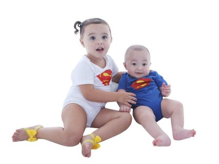 body heroes superman   blanco 6 9 meses Online Hot Sale