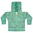 buso para bebe   capota cuadrada   animal print verde menta 2t Online