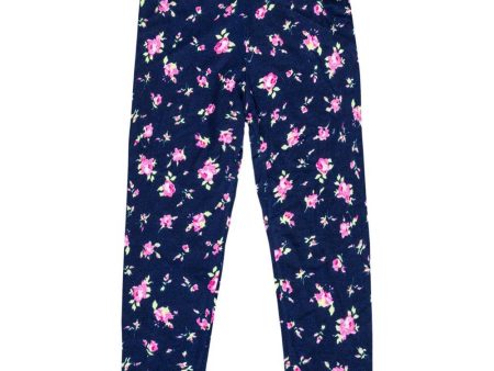 leggings de flores   azul oscuro 12 18m Online Hot Sale