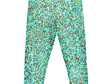 leggings animal print   verde menta   12 18m Online Sale